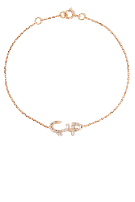 Hobb/Love Bracelet in 18k Pink Gold